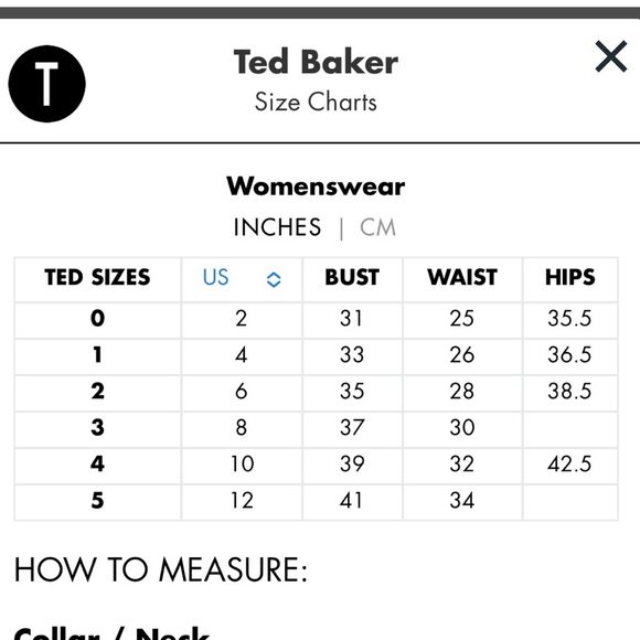 Ted Baker Top Kamill Printed Mesh Long Sleeve Butterfly Kaleidoscope Sz 8 - Picture 12 of 12